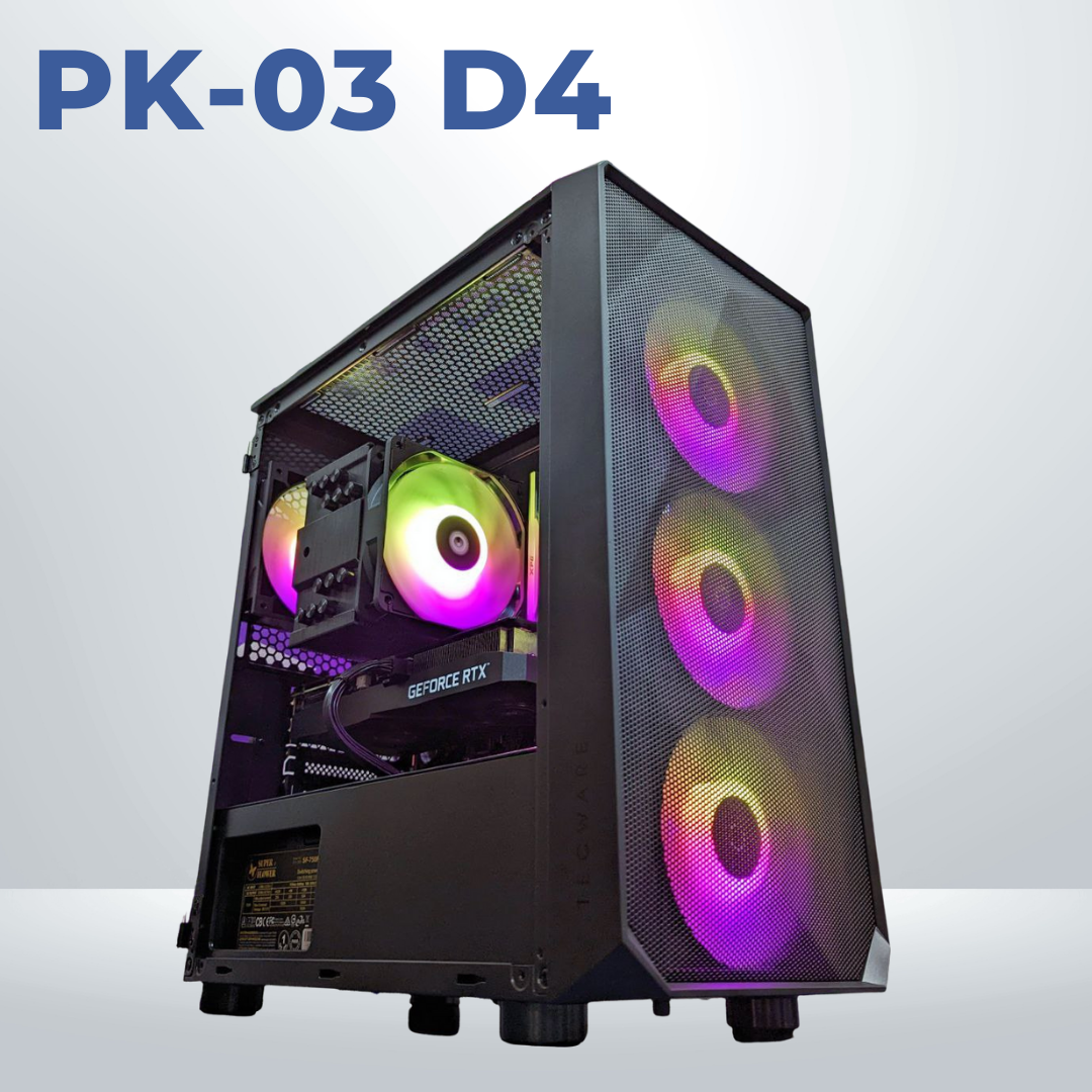 PK-03 D4 - Intel i5 13400F + NVIDIA GeForce RTX 4060 Ti - PCKAKi